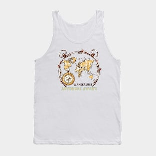 Wanderlust Adventure Awaits Tank Top